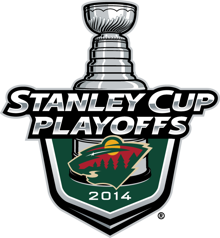 Minnesota Wild 2014 Playoffs Logo iron on heat transfer